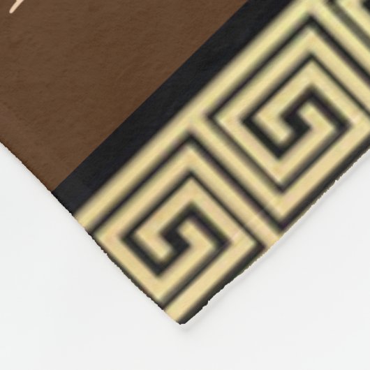 "GOD ZIJ MET U" Gepersonaliseerd cadeau Troost Fleece Deken (Hoek)