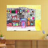 God zit in de Details #7 Canvas Afdruk (Insitu (Woonkamer))