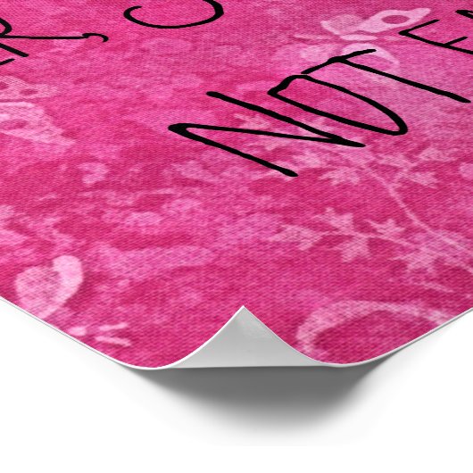 God zit in haar bijbel versum Psalm 46:5 Poster (Hoek)