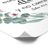 God zit in haar, ze zal niet falen. poster (Hoek)