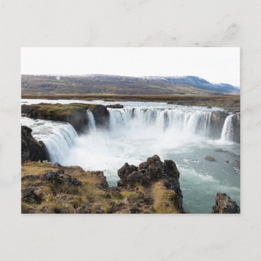 Godafoss, IJsland Briefkaart (Voorkant)