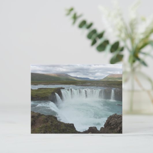 Godafoss IJsland Briefkaart (Staand voorkant)