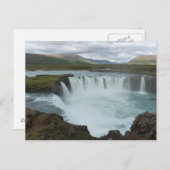 Godafoss IJsland Briefkaart (Voorkant / Achterkant)