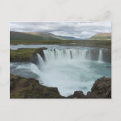Godafoss IJsland Briefkaart (Voorkant)