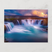 Godafoss, IJslandse waterval Briefkaart (Voorkant)