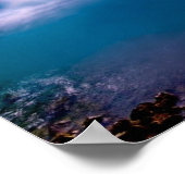 Godafoss, IJslandse waterval Poster (Hoek)