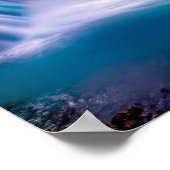 Godafoss, IJslandse waterval Poster (Hoek)