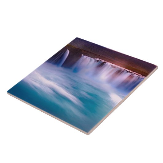 Godafoss, IJslandse waterval Tegeltje (Zijkant)