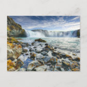 Godafoss Waterfall, IJsland Briefkaart (Voorkant)