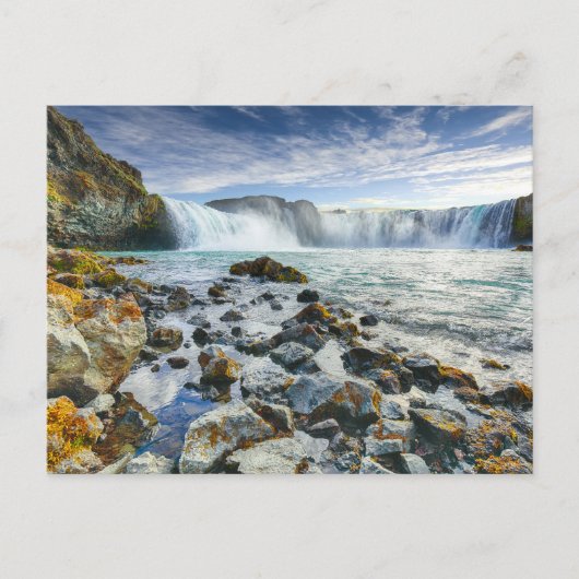 Godafoss Waterfall, IJsland Briefkaart (Voorkant)