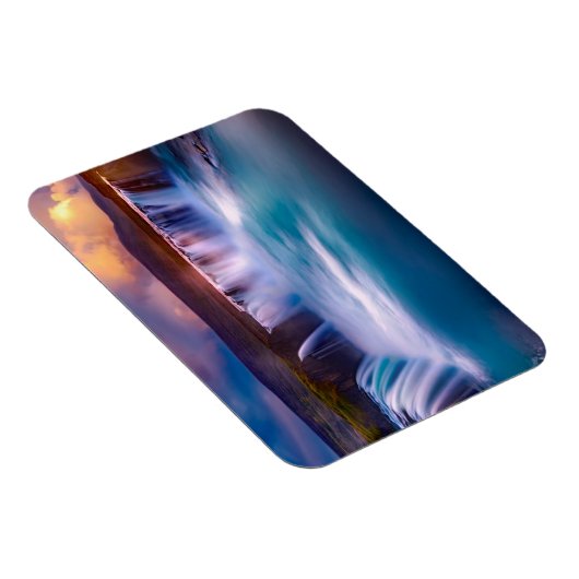 Goðafoss Waterfall IJsland Magneet (Rechterzijde)