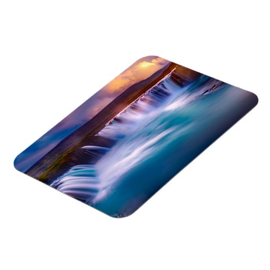 Goðafoss Waterfall IJsland Magneet (Linkerzijde)