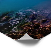 Godafoss Waterfall IJsland Poster (Hoek)