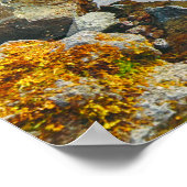 Godafoss Waterfall, IJsland Poster (Hoek)