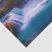 Godafoss Waterfall, IJsland prachtig landschap Tissuepapier (Detail)