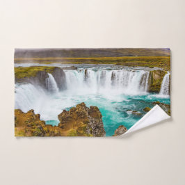 Godafoss waterval, IJsland Bad Handdoek