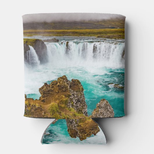 Godafoss waterval, IJsland Blikjeskoeler (Achterkant)