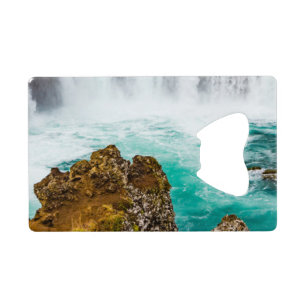 Godafoss waterval, IJsland Creditkaart Flessenopener