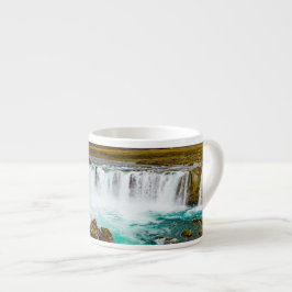 Godafoss waterval, IJsland Espresso Kop