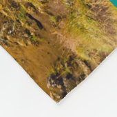 Godafoss waterval, IJsland Fleece Deken (Hoek)