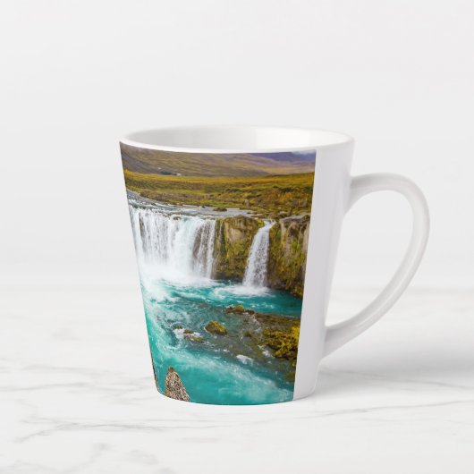 Godafoss waterval, IJsland Latte Mok (Rechts)