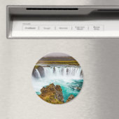 Godafoss waterval, IJsland Magneet (Insitu (Vaatwasser))