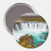 Godafoss waterval, IJsland Magneet (Voorkant / Achterkant)