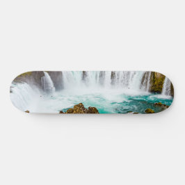 Godafoss waterval, IJsland Persoonlijk Skateboard