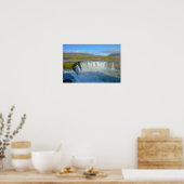 Godafoss-waterval, IJsland Poster (Keuken)