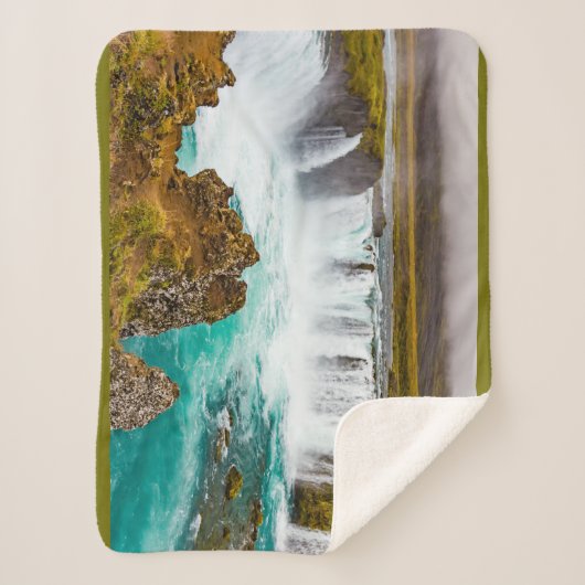 Godafoss waterval, IJsland Sherpa Deken (Voorkant)