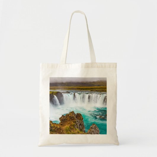 Godafoss waterval, IJsland Tote Bag (Voorkant)