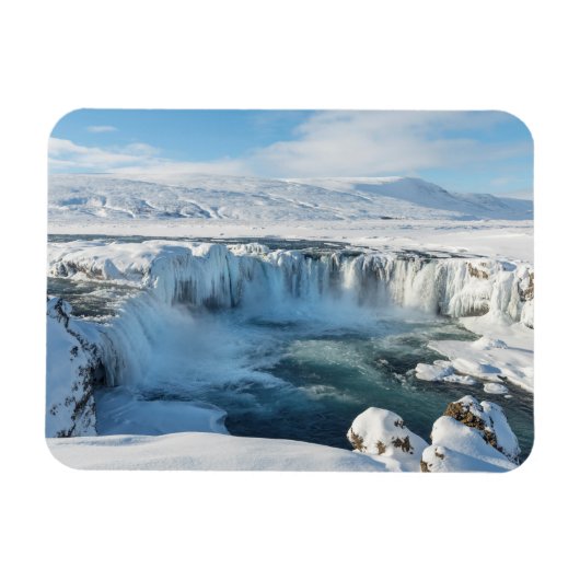 Godafoss Waterval Landschap Magneet (Horizontaal)