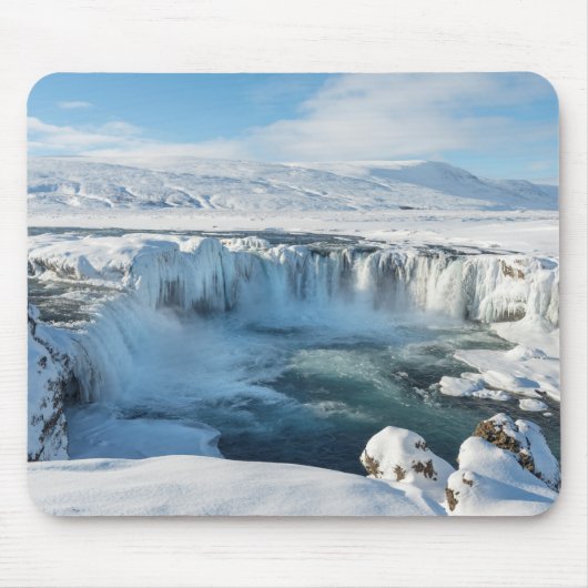 Godafoss Waterval Landschap Muismat (Voorkant)