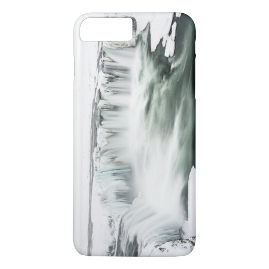 Godafoss waterval, winter, IJsland Case-Mate iPhone Case (Achterkant)