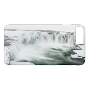 Godafoss waterval, winter, IJsland Case-Mate iPhone Case