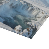 Godafoss Watervallandschap Snijplank (Hoek)
