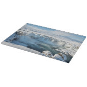 Godafoss Watervallandschap Snijplank (Hoek)