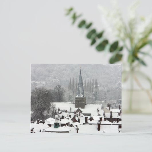 Godalming Snow Briefkaart (Staand voorkant)