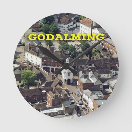 Godalming Surrey Engeland Ronde Klok (Voorkant)