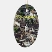 Godalming Surrey England Keramisch Ornament (Rechts)