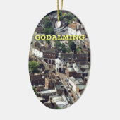 Godalming Surrey England Keramisch Ornament (Links)