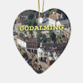 Godalming Surrey England Keramisch Ornament (Links)