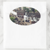 Godalming Surrey England Ovale Sticker (Tas)