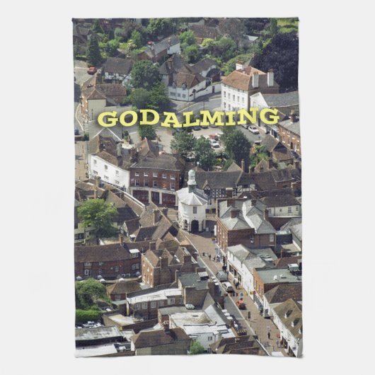 Godalming Surrey England Theedoek (Verticaal)