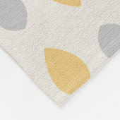 Godchild Gift Idea Personalized Fox Blanket Fleece Deken (Hoek)