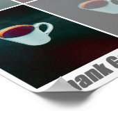 Goddank Coffee Montage 1 Poster (Hoek)