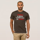 Goddank dat ik queer ben t-shirt (Voorkant volledig)