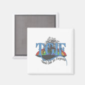 Goddank dat ik vergeven ben TGIF Magneet (Voorkant / Achterkant)