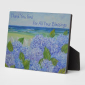 Goddank Seashore Fotoplaat (Zijkant)