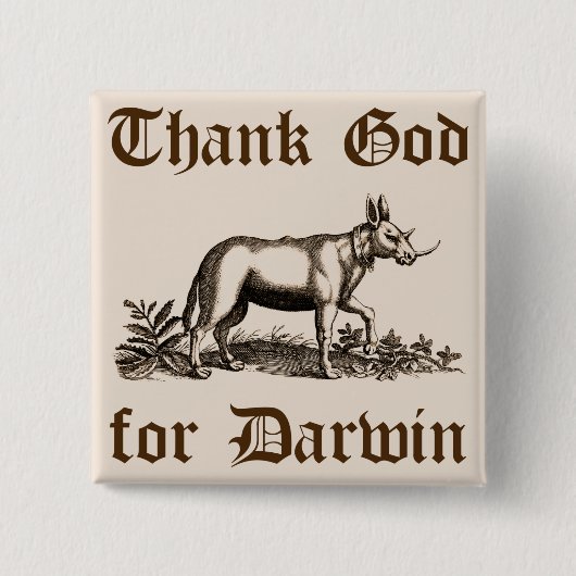 Goddank voor Darwin Button (Voorkant)